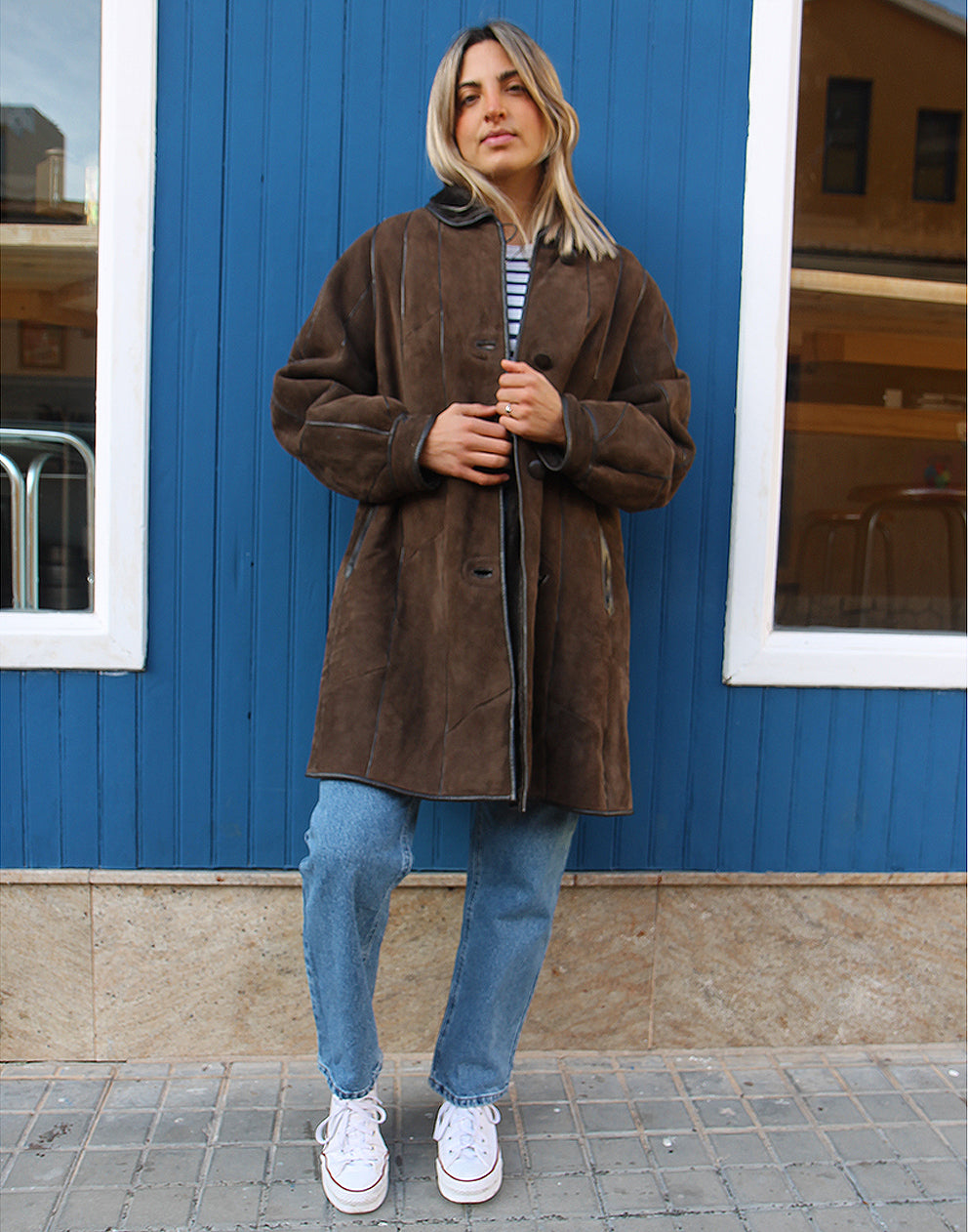 Long Shearling Coat