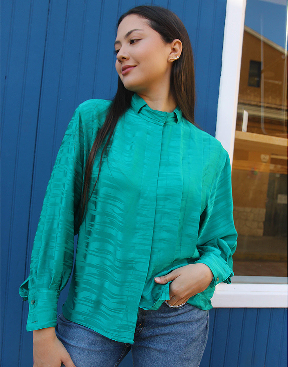 Long Sleeve Blouse