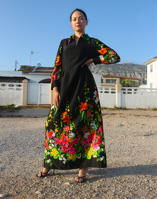 Long Sleeve Maxi Dress