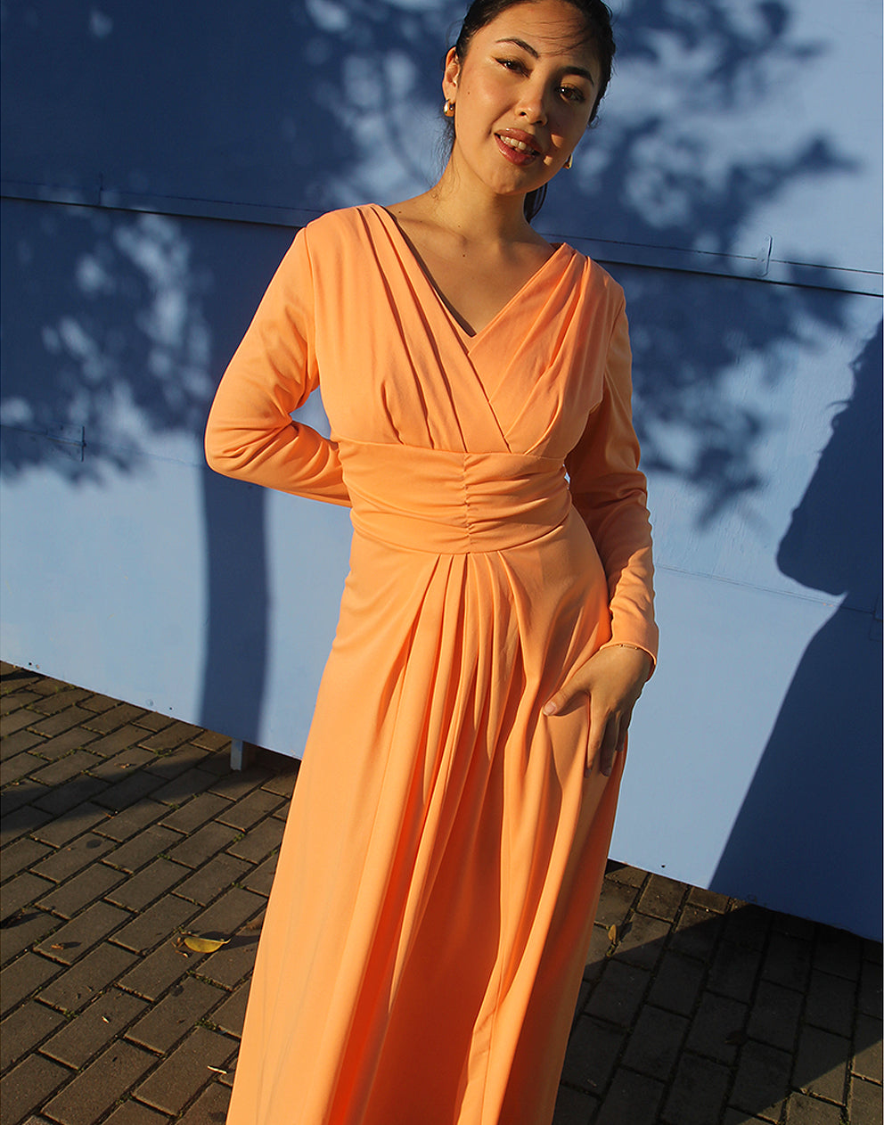 Long Sleeve Maxi Dress