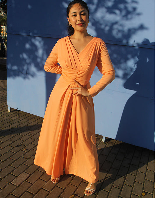 Long Sleeve Maxi Dress