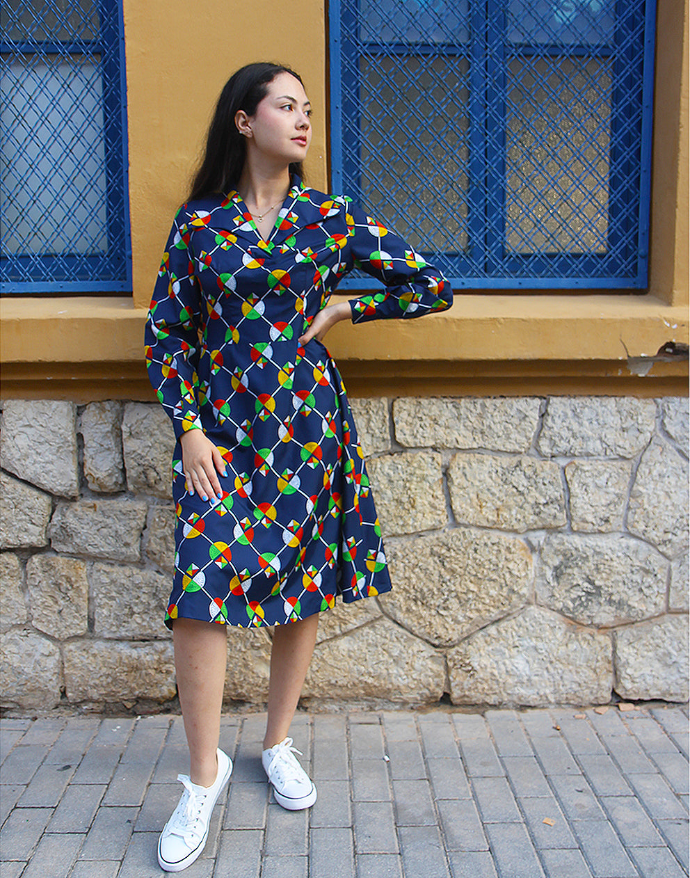 70s Shirt Dress