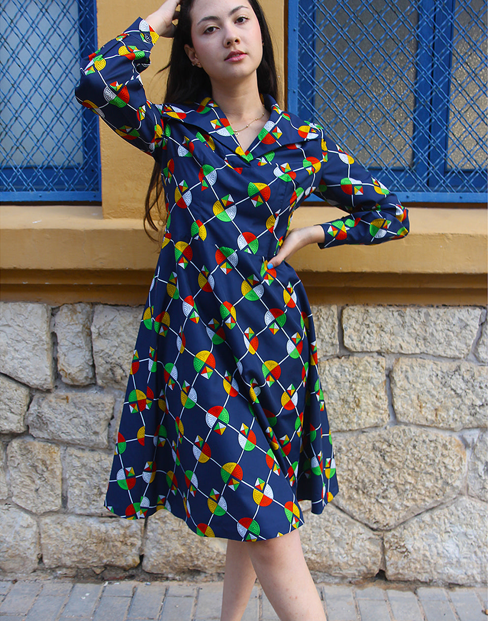 70s Shirt Dress