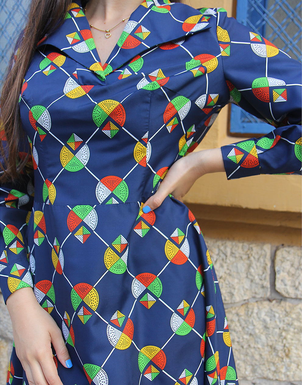 70s Shirt Dress