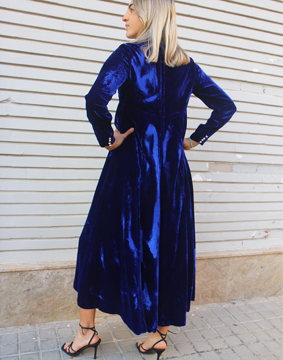 Long Velvet Dress