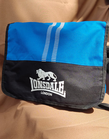 Lonsdale Cross Body Bag in Blue