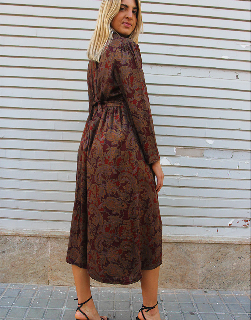 Midi Dress with Sleeves