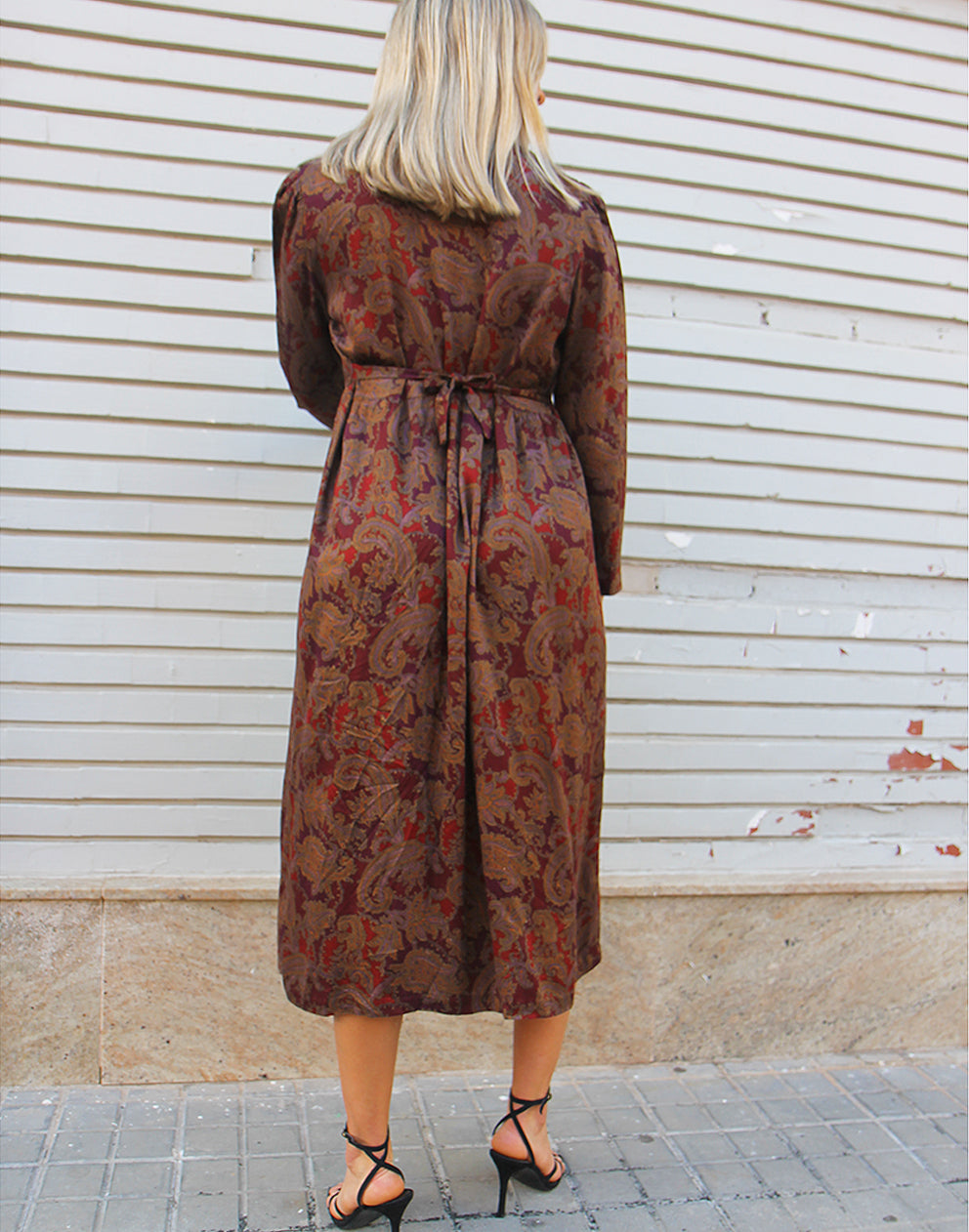 Midi Dress with Sleeves