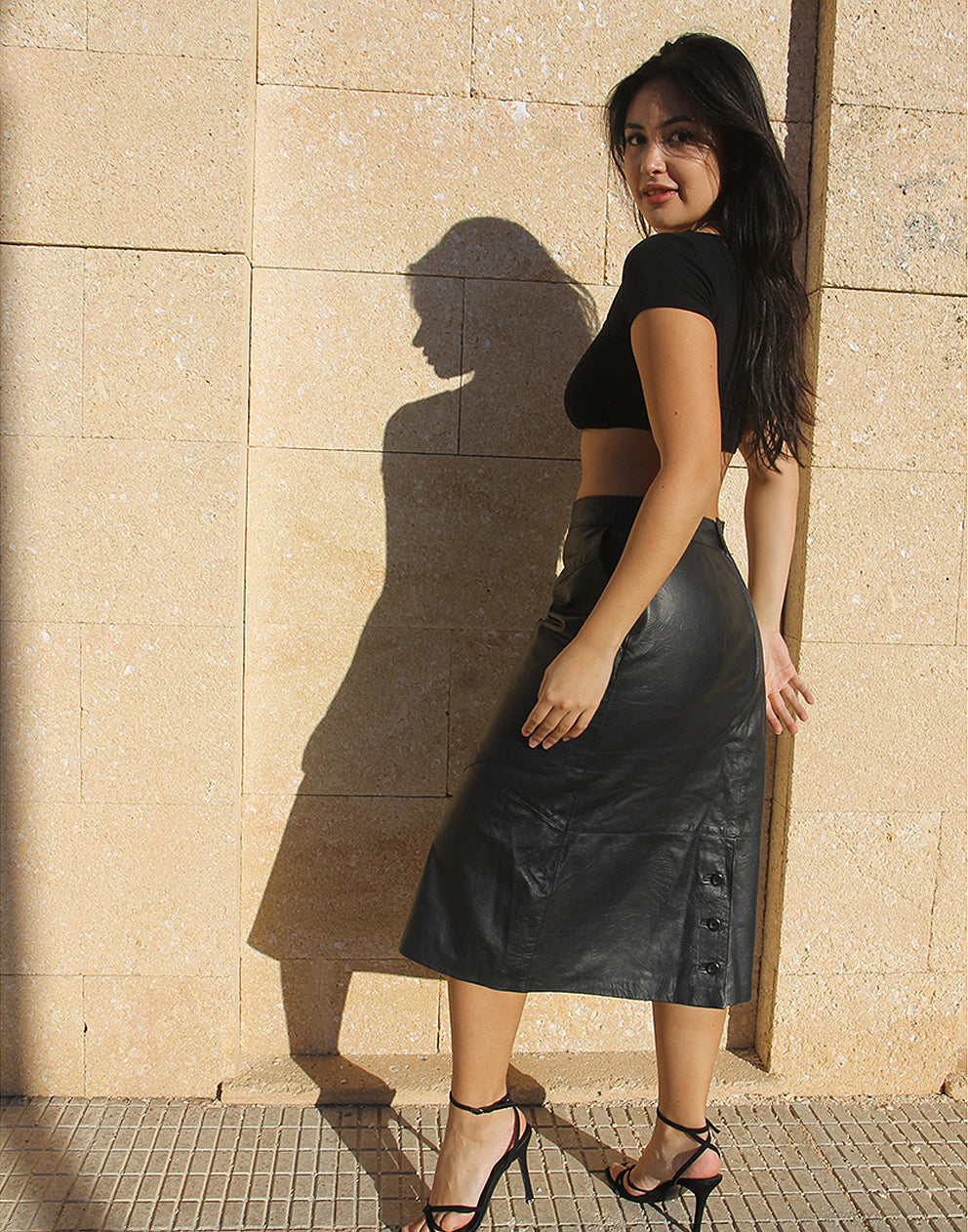 Leather Skirt