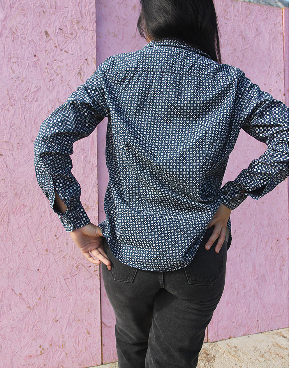 Navy Blue Shirt
