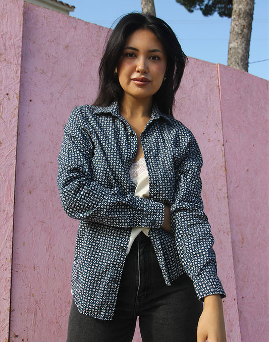 Navy Blue Shirt