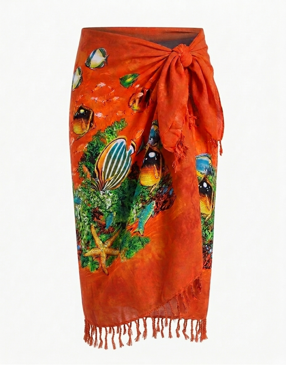 Orange Beach Sarong