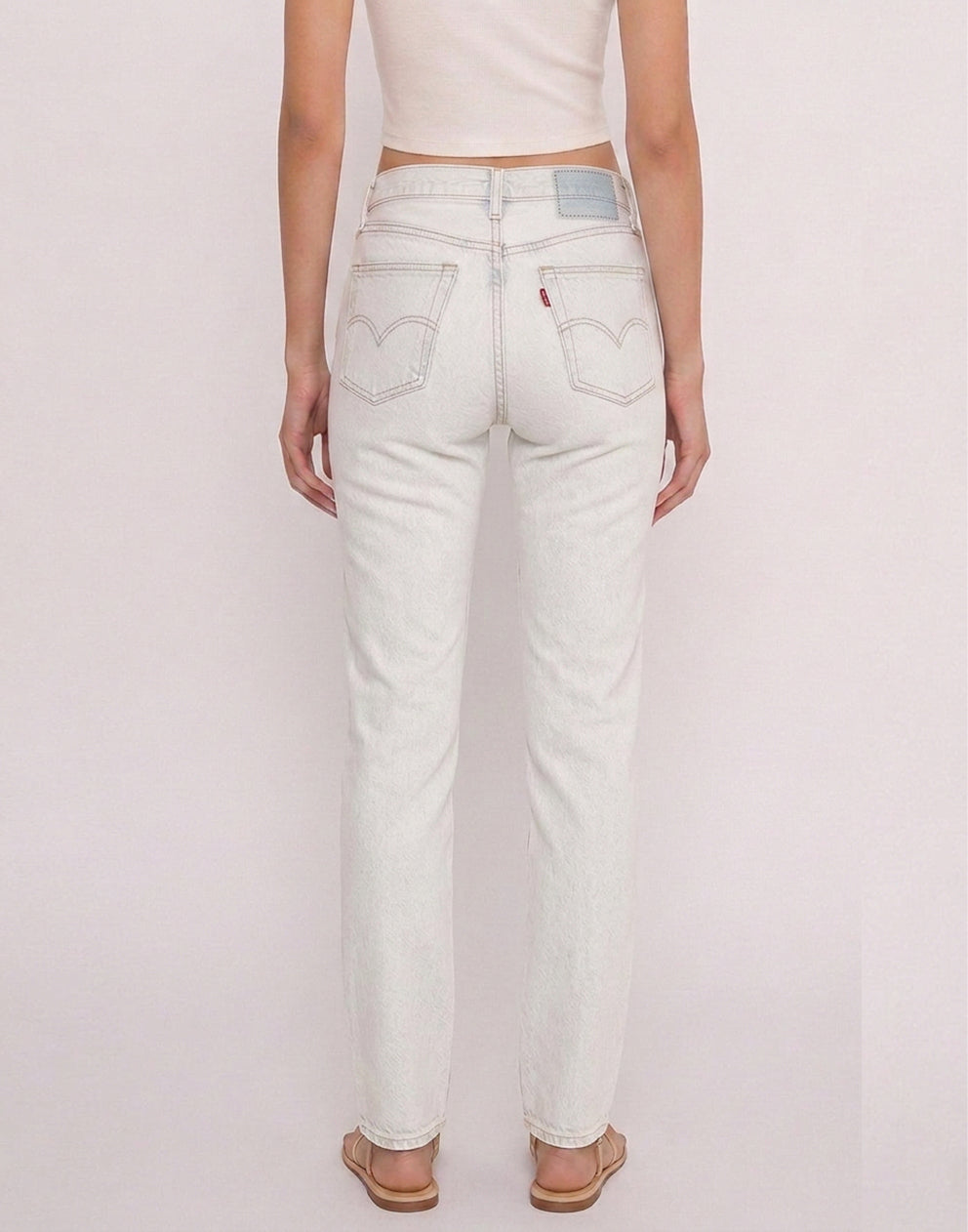 Levis Bleached Denim | Womens Jeans