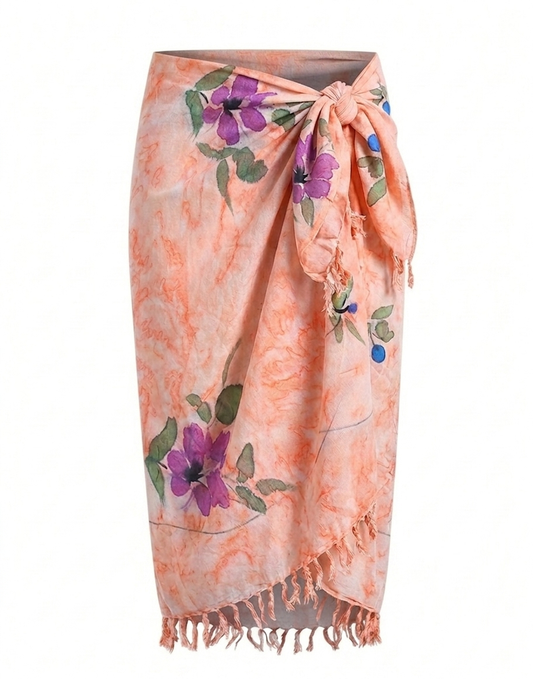 Peach Beach Sarong