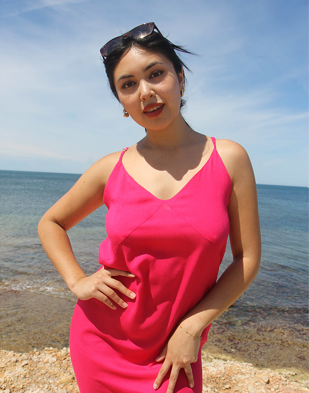 Pink Beach Dress
