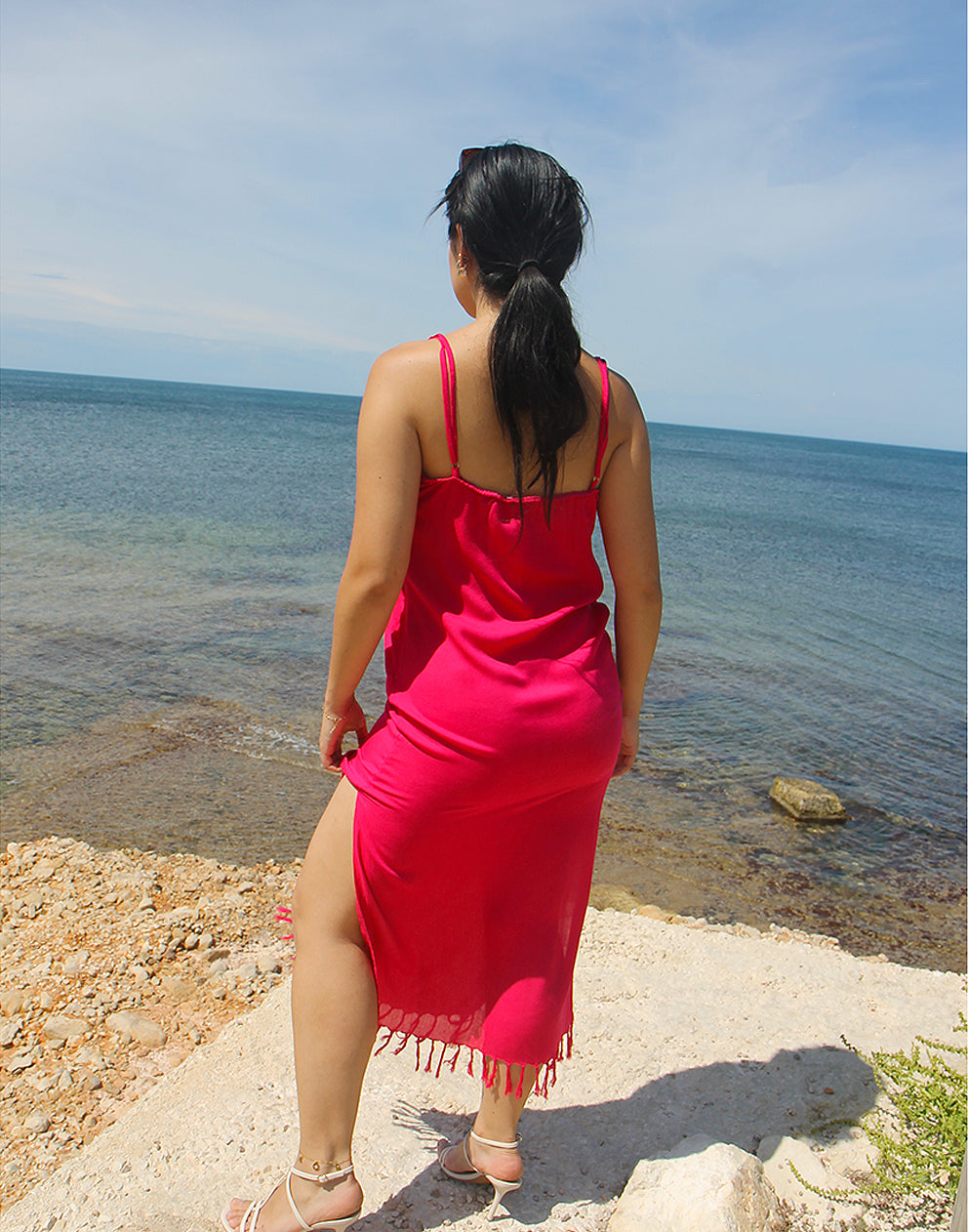 Pink Beach Dress