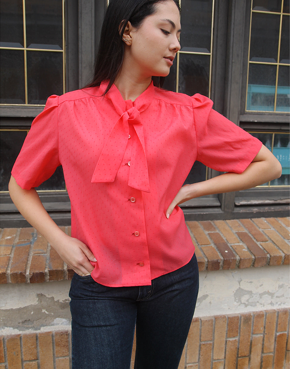 Pink Blouse