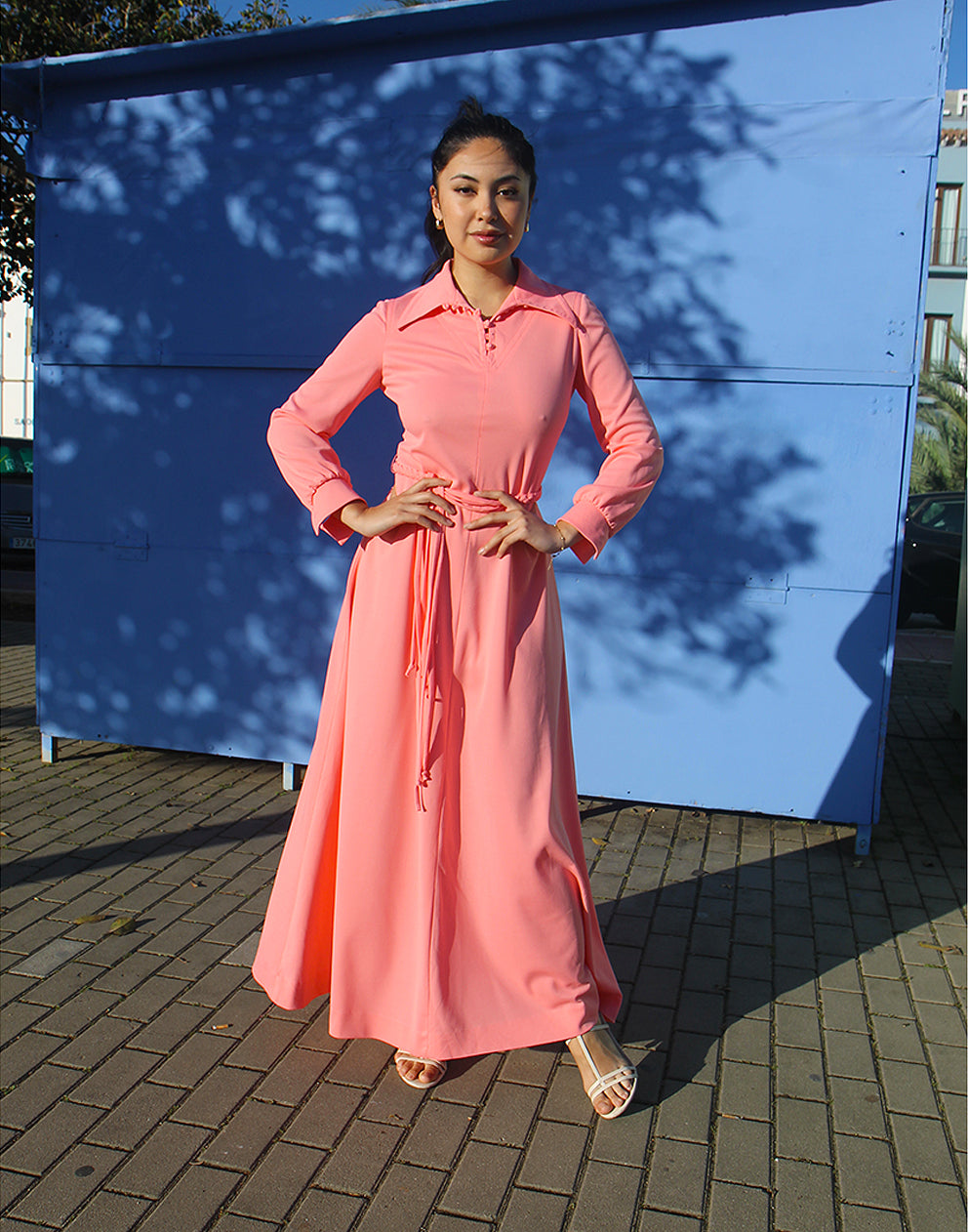 Pink Maxi Dress