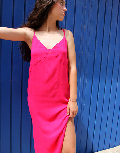 Pink Sleeveless Dress