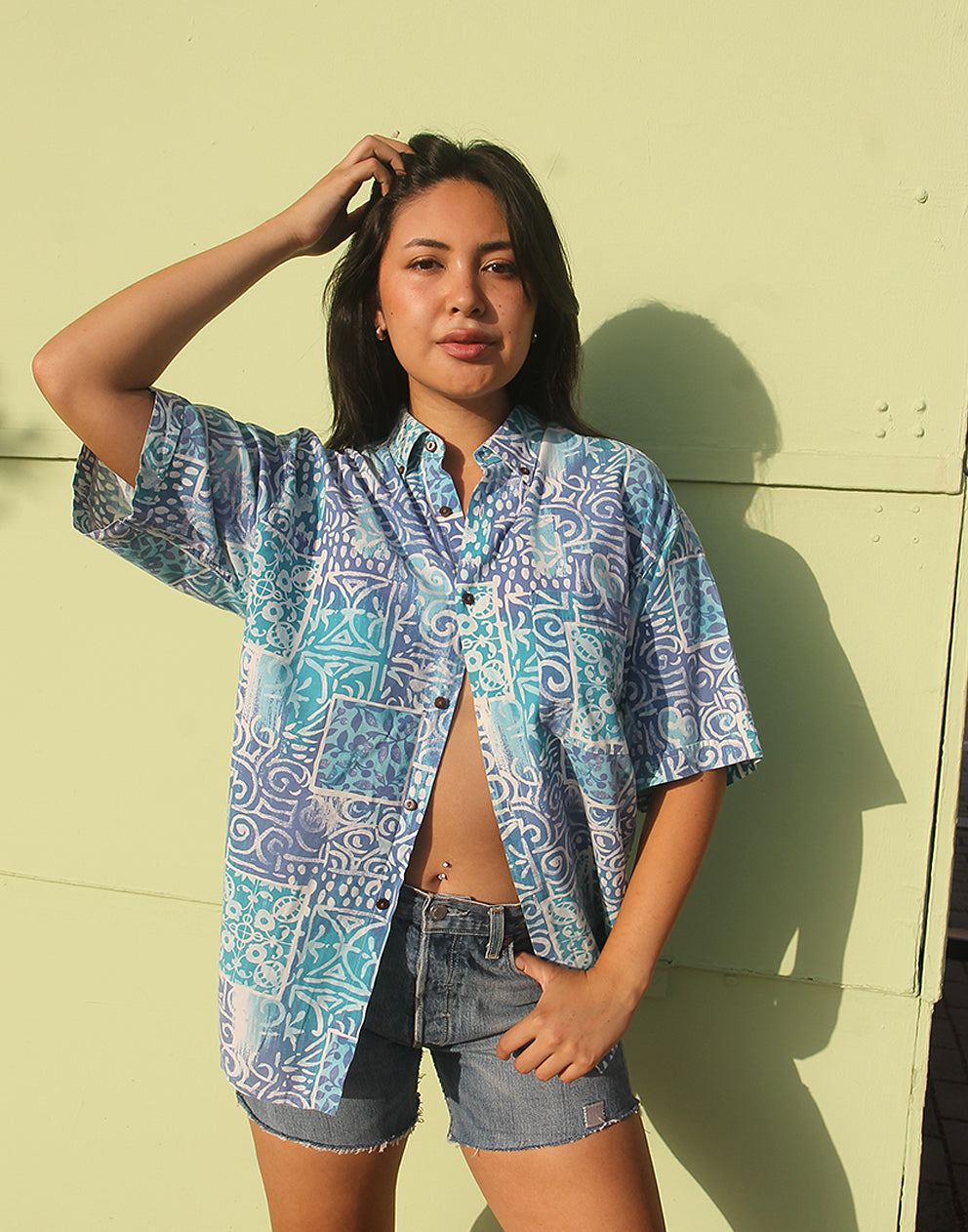 Blue Vintage Shirt Unisex