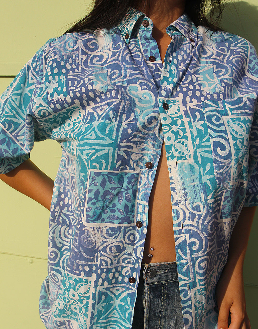 Blue Vintage Shirt Unisex