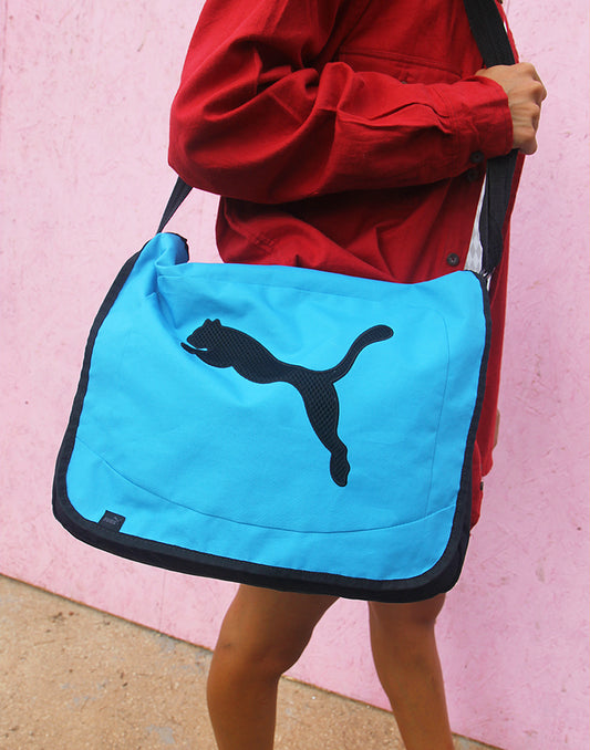 Puma Messenger Bag in Blue