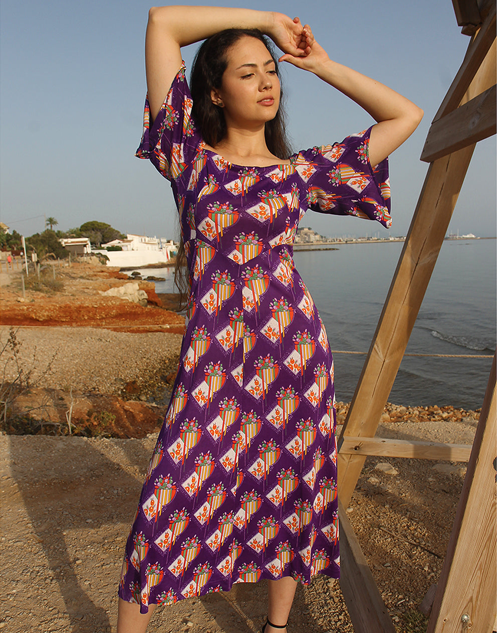 70S Maxi Dress