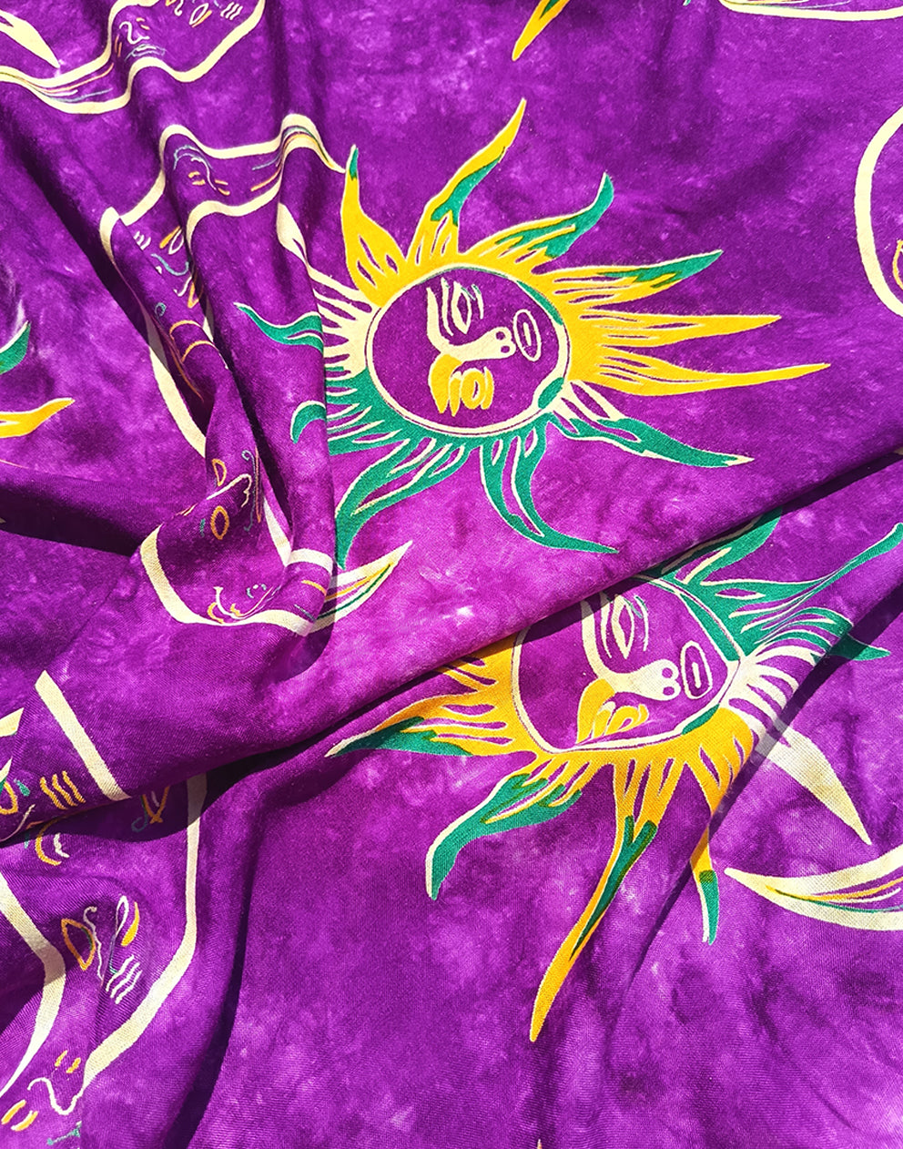 Purple Beach Sarong