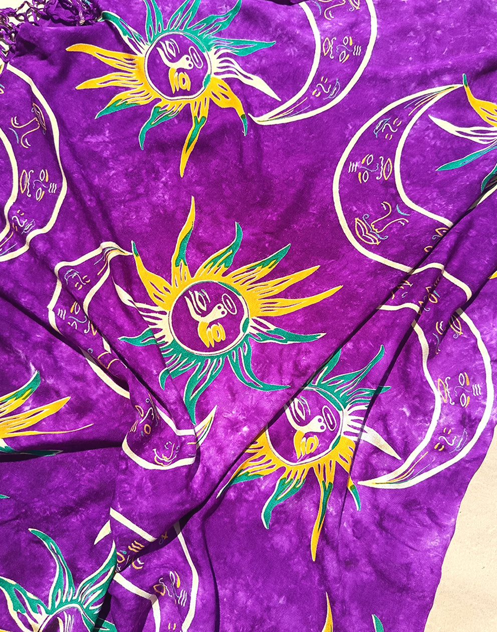 Purple Beach Sarong