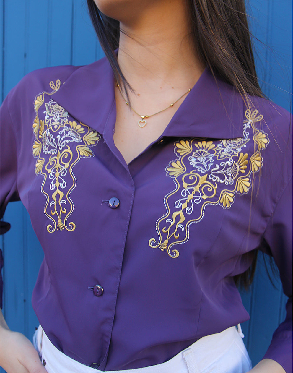 Purple Blouse