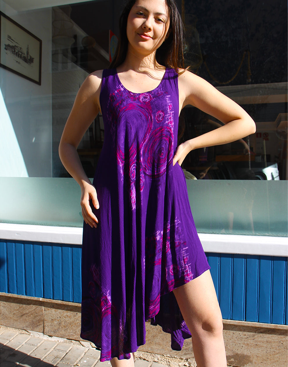 Purple Sun Dress