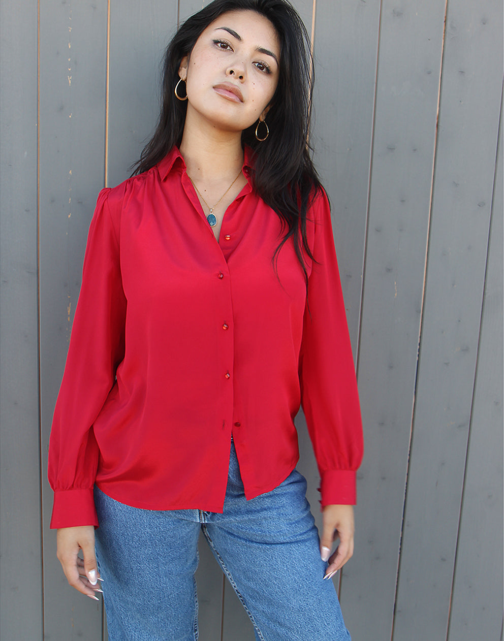 Red Blouse