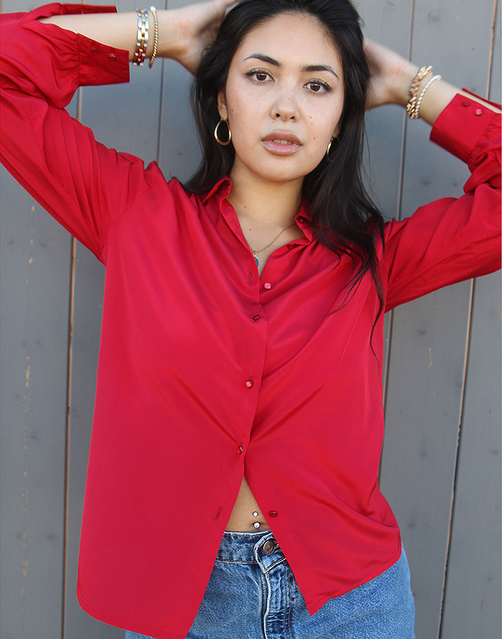 Red Blouse
