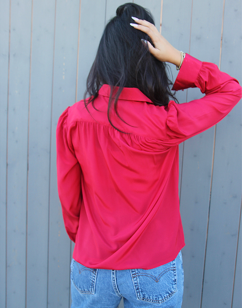Red Blouse