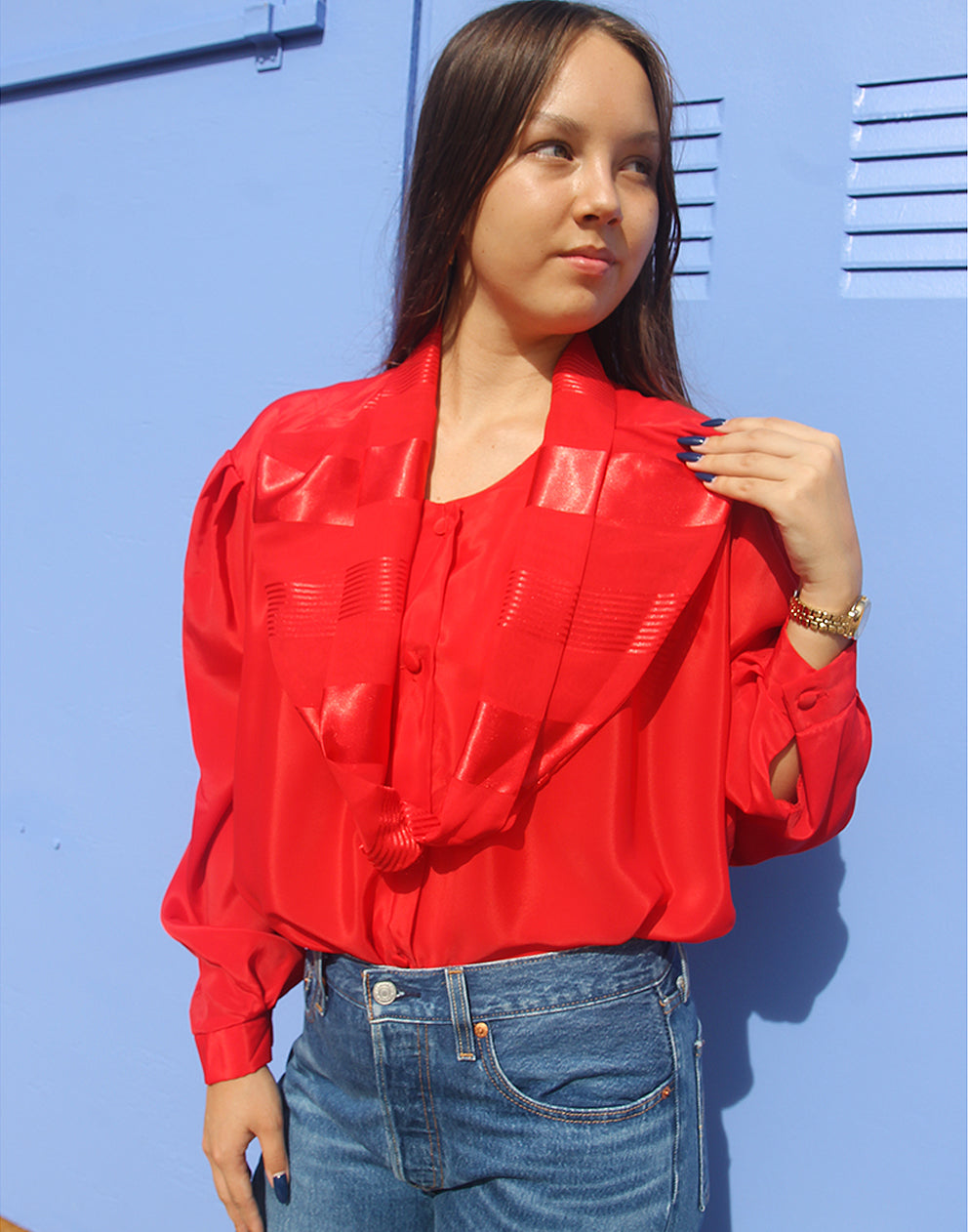 Red Blouse