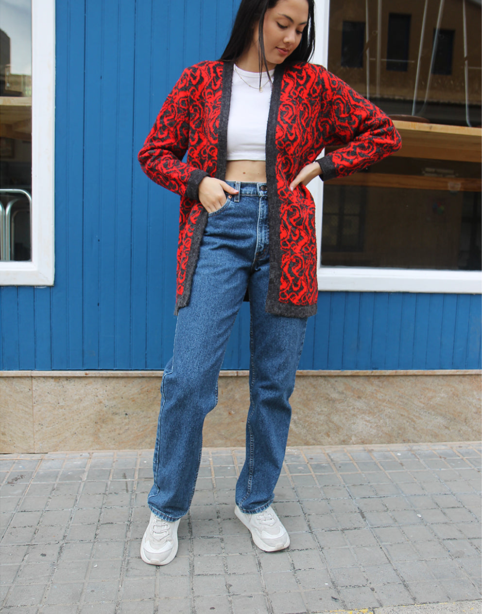 Red Cardigan