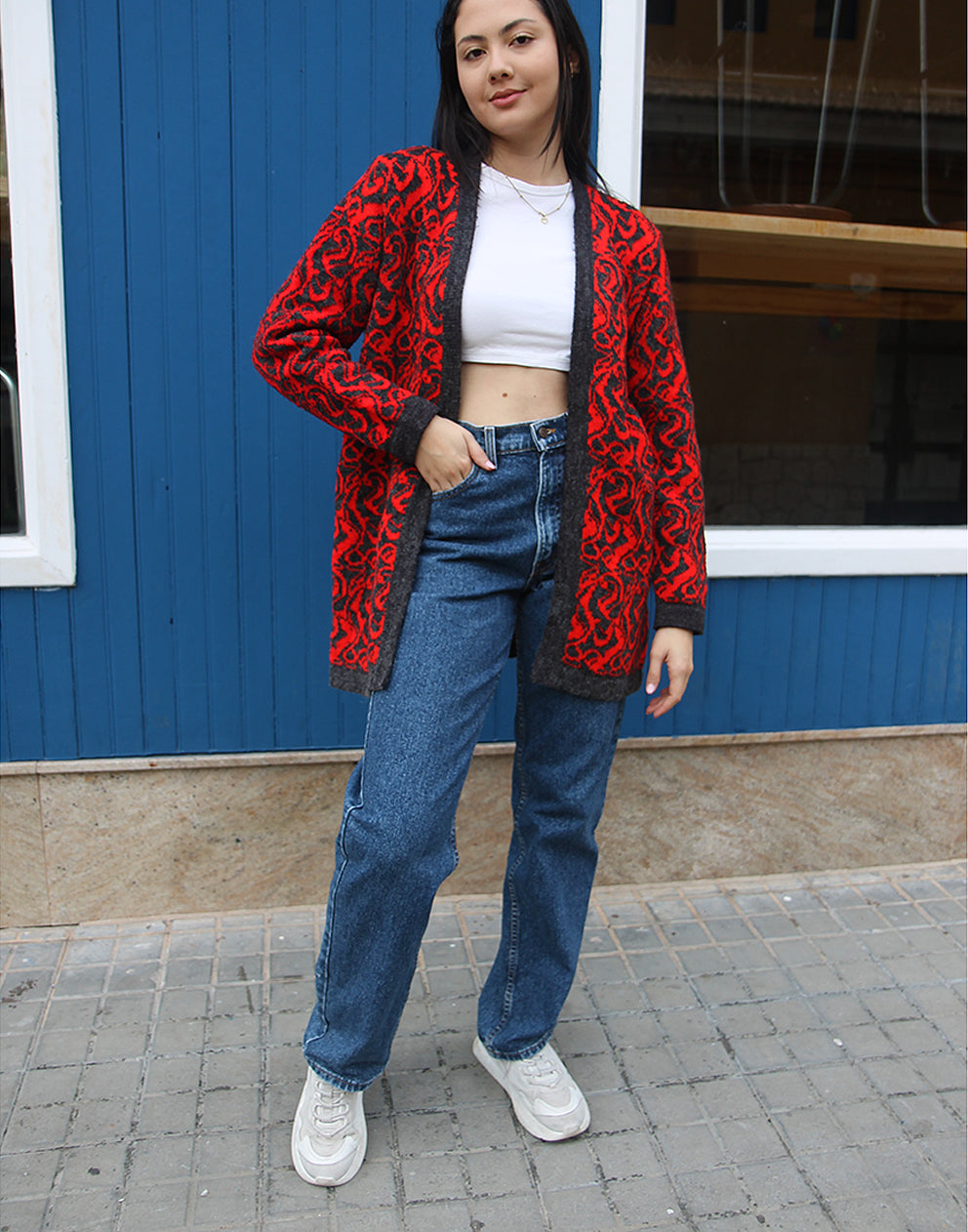 Red Cardigan