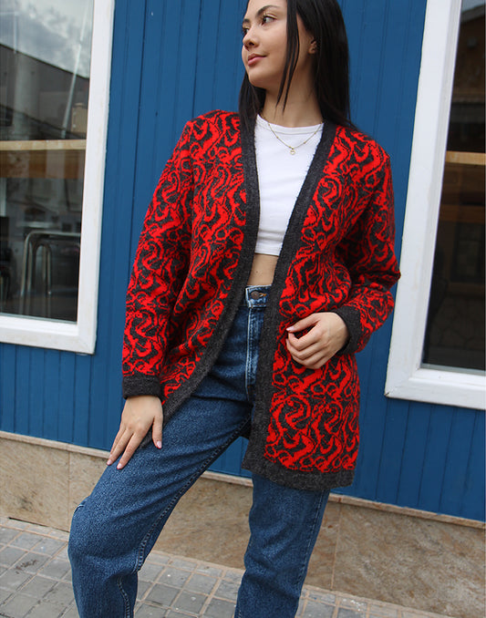 Red Cardigan