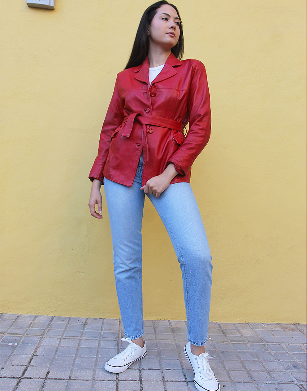 Red Leather Jacket