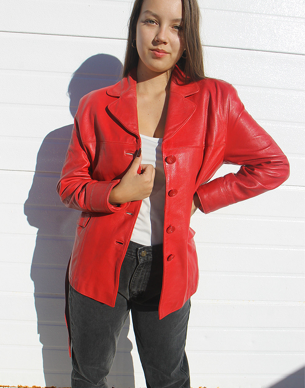 Red Leather Jacket
