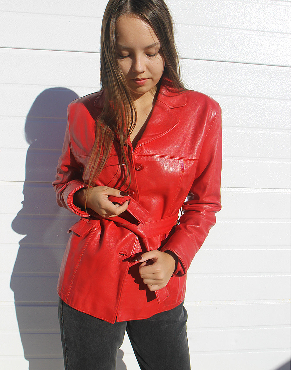 Red Leather Jacket