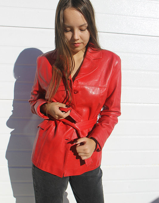 Red Leather Jacket