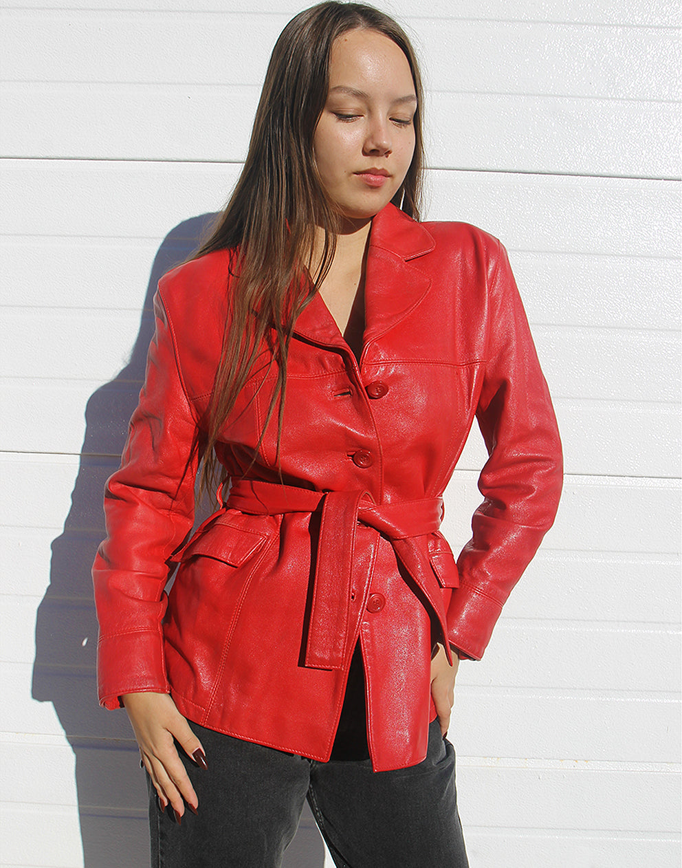 Red Leather Jacket