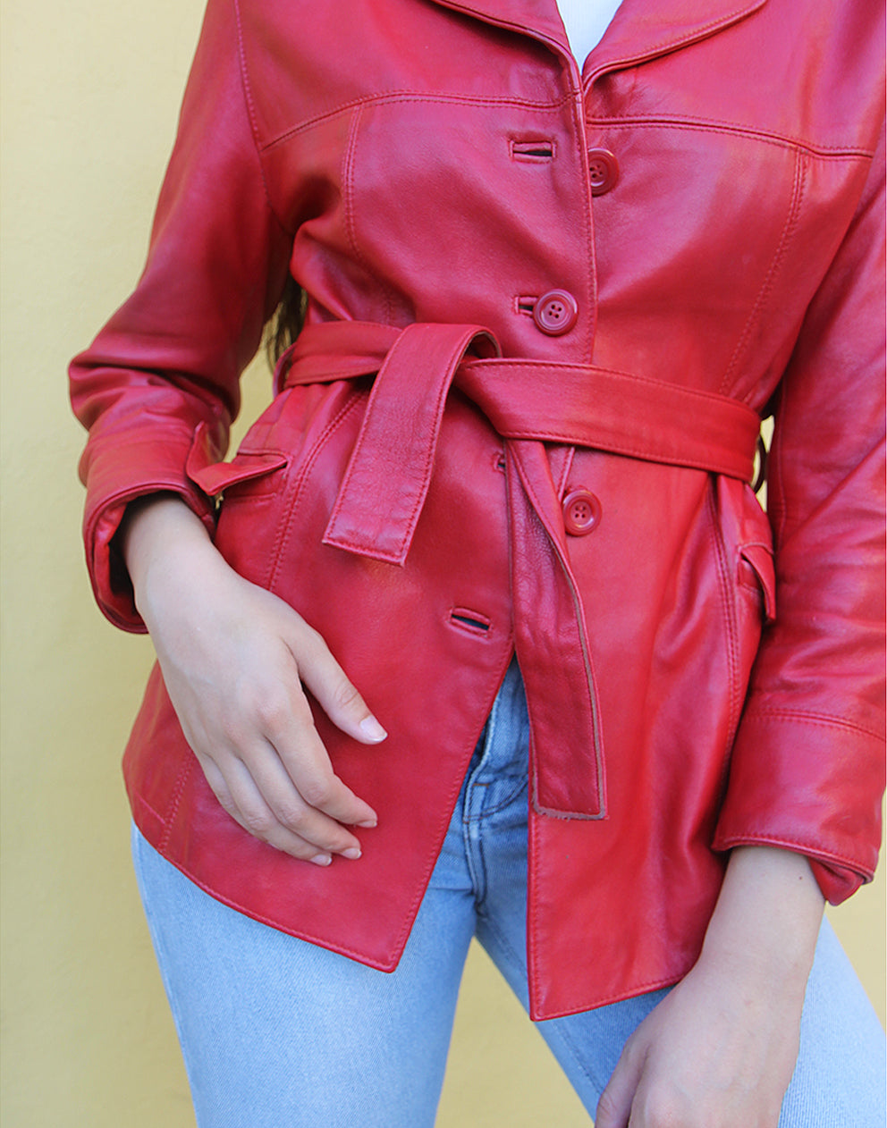 Red Leather Jacket