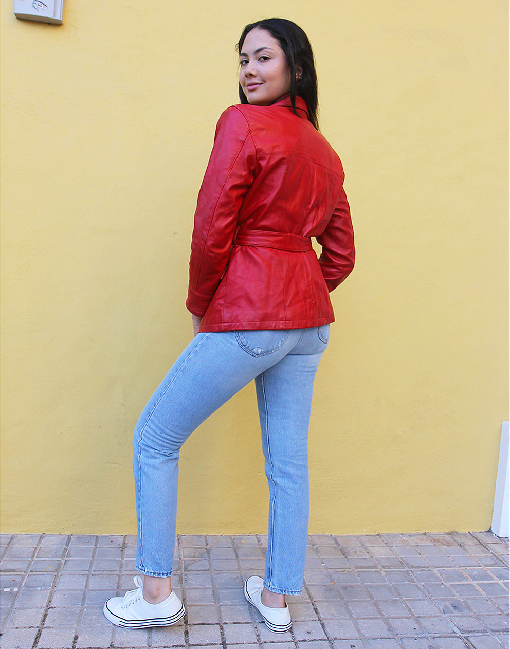 Red Leather Jacket