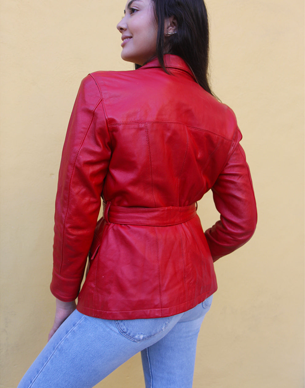 Red Leather Jacket