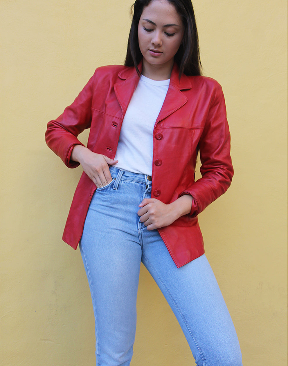 Red Leather Jacket