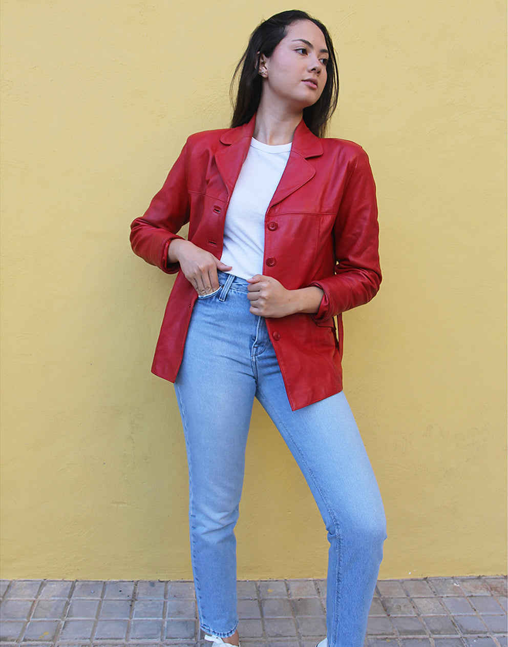 Red Leather Jacket