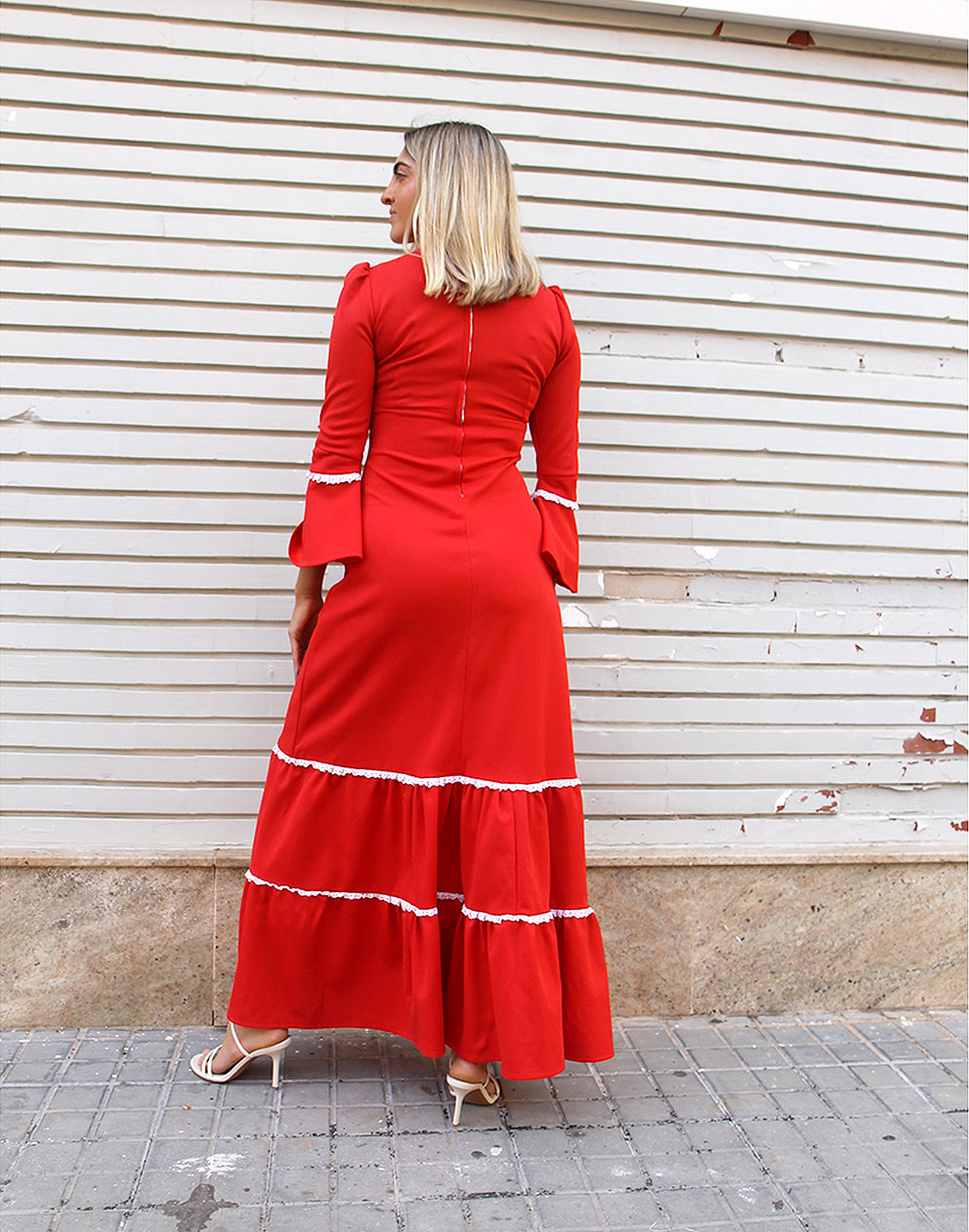 Long Red Dress