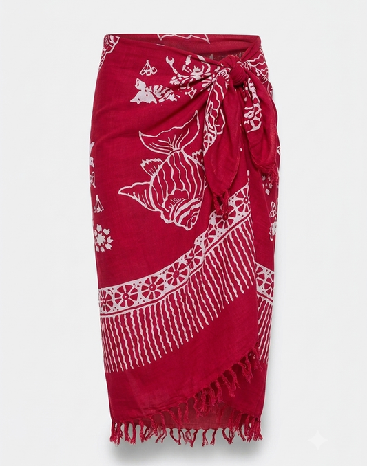 Red Sarong